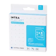 Plaster / przylepiec włókninowy z opatrunkiem chłonnym z nacięciem 8cm x 1m po iniekcji