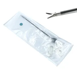 Nożyczki Metzenbaum laparoskopowe jednorazowe odgięte