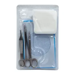 Zestaw jednorazowy do zakładania i zdejmowania szwów sterylny