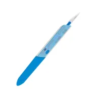 Skalpel nr 11 z trzonkiem i przesuwaną osłoną jednorazowy sterylny 1 szt.