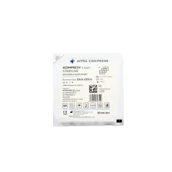 Kompres z gazy sterylny 10x10cm 30 blistrów po 10 szt. 17N 8W Intra Compress