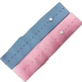 Komplet pasów do KTG 6x150cm niebieski i różowy