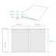 MedixPro PF serweta w rolce 80 odcinków z perforacją 60x50cm morela / G0674 / MedixPro