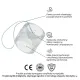 Pessar kostkowy 50mm transparentny / G0149 / ALBIS Pessar kostkowy 50mm transparentny / G0149 / ALBIS
