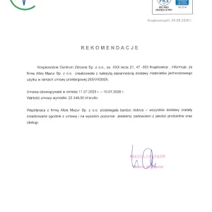 Krapkowickie Centrum Zdrowia Sp. z o.o.
