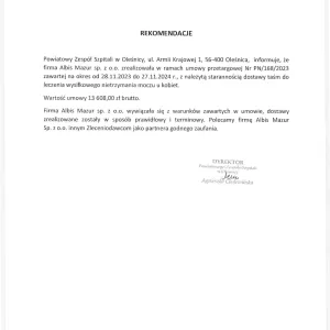 Powiatowy Zespół Szpitali w Oleśnicy