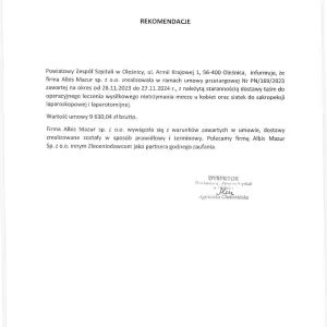 Powiatowy Zespół Szpitali w Oleśnicy