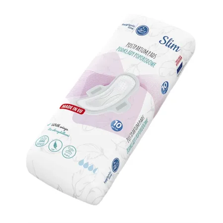 Podkłady poporodowe Akuku Maxi Slim ze skrzydełkami wysokochłonne 10 szt. / A0069 / Akuku Podkłady poporodowe Akuku Maxi Slim ze skrzydełkami wysokochłonne 10 szt. / A0069 / Akuku