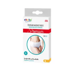 Jednorazowe majtki poporodowe S 5 szt. premium