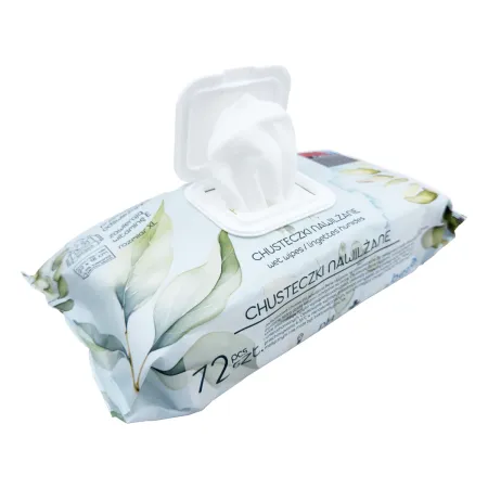 Bene Hygienic Chusteczki XL 72 szt. nawilżane z witaminą E przebadane dermatologicznie / BH0900 / Bene Hygienic
