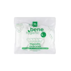 Majtki damskie jednorazowe sterylne Bene Hygienic rozmiar XL 105-115cm 5szt.
