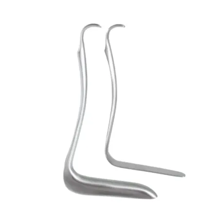 Wziernik metalowy Kallmorgen dwułyżkowy 25 mm x 75 mm / G0396 / ALBIS Wziernik metalowy Kallmorgen dwułyżkowy 25 mm x 75 mm / G0396 / ALBIS