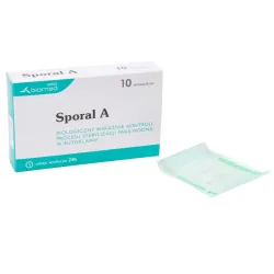 Test do sterylizacji parą wodną Sporal A 10 szt.