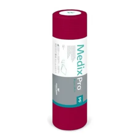 MedixPro PF serweta w rolce 80 odcinków z perforacją 38x50cm bordowa / G0483 / MedixPro