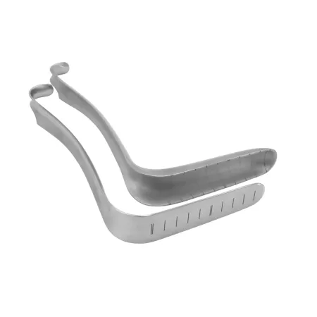 Wziernik metalowy uroginekologiczny z podziałką co 1 cm G120 mm x 22 mm / D115 mm x 27 mm / G0668 / ALBIS