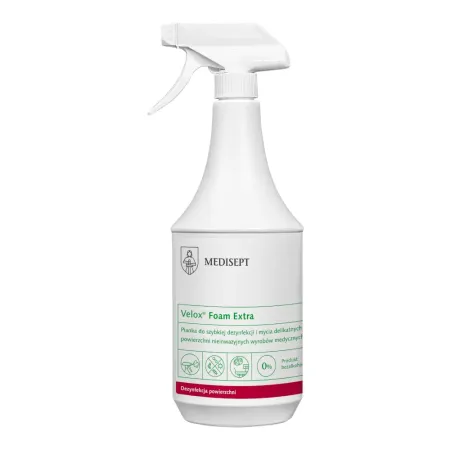 Velox Foam Extra pianka dezynfekcja powierzchni 1L / G0725 / Medisept Velox Foam Extra pianka dezynfekcja powierzchni 1L / G0725 / Medisept