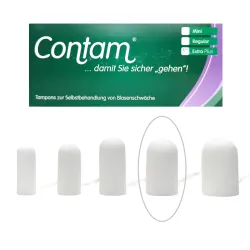 Tampon Contam nietrzymanie moczu podpierający nr 4 Extra Plus Tampon Contam nietrzymanie moczu podpierający nr 4 Extra Plus