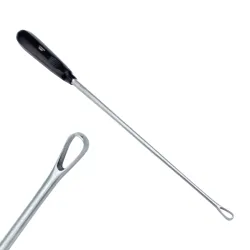 Recamier łyżka maciczna ostra 6 mm Black
