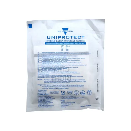Rękawice chirurgiczne pudrowane 9,0 sterylne 1 para Uniprotect / G1032 / Intergos