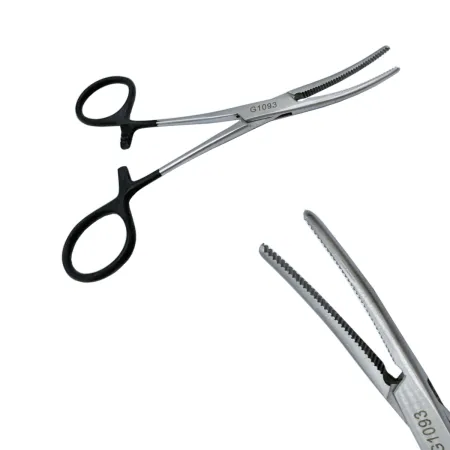 Kleszczyki Pean odgięte 120 mm Black / G1093 / ALBIS Kleszczyki Pean odgięte 120 mm Black / G1093 / ALBIS