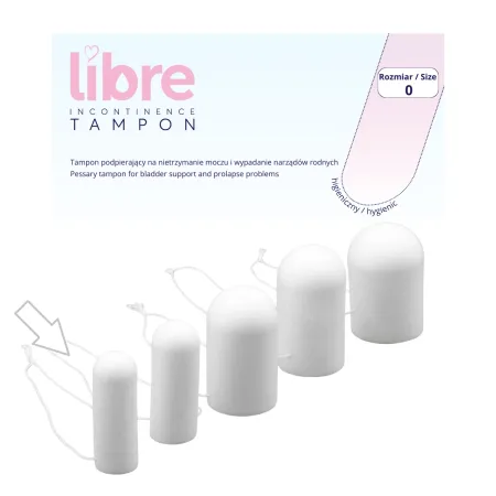 Tampon Libre nietrzymanie moczu podpierający rozmiar 0 / G1113 / Libre Incontinence Tampon