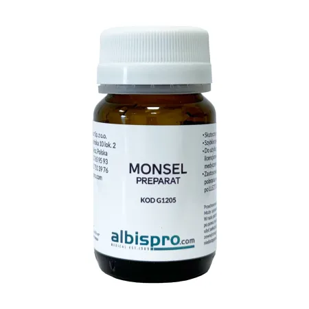 Monsel preparat hemostatyczny 15ml / G1205 / ALBISPRO.com Monsel preparat hemostatyczny 15ml / G1205 / ALBISPRO.com