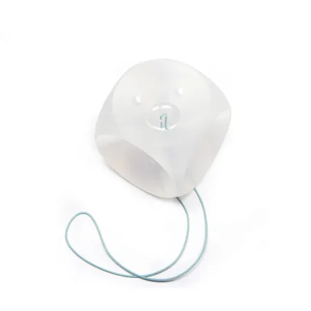 Pessar kostkowy Albis silikonowy z perforacją 33mm transparentny / G1235 / ALBIS