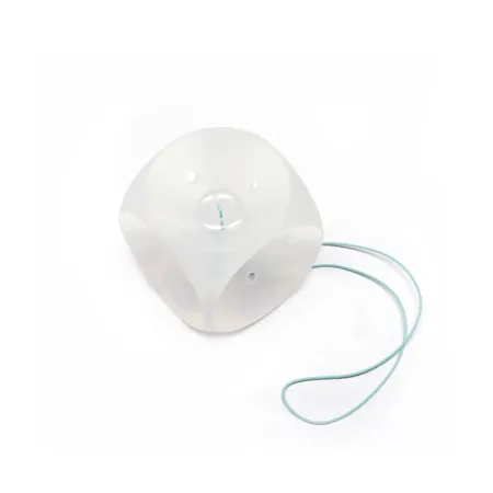 Pessar kostkowy Albis silikonowy z perforacją 29mm transparentny / G1349 / ALBIS