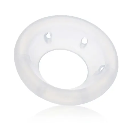 Pessar kołnierzowy Albis silikonowy z perforacją 60mm transparentny / G1352 / ALBIS Pessar kołnierzowy Albis silikonowy z perforacją 60mm transparentny / G1352 / ALBIS