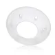 Pessar kołnierzowy Albis silikonowy z perforacją 60mm transparentny / G1352 / ALBIS Pessar kołnierzowy Albis silikonowy z perforacją 60mm transparentny / G1352 / ALBIS