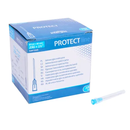 Igła iniekcyjna sterylna 23G 0,6x40mm 100 szt. / G1356 / KDM Igła iniekcyjna sterylna 23G 0,6x40mm 100 szt. / G1356 / KDM