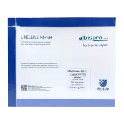 Siatka przepuklinowa Unilene Mesh 1 arkusz 40gsm 10x15 cm