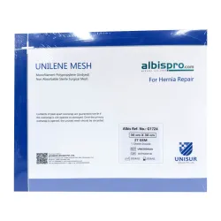 Siatka przepuklinowa Unilene Mesh 1 arkusz 27gsm 30x30 cm