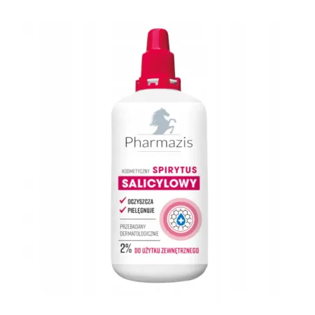 Spirytus Salicylowy 2% oczyszcza i pielęgnuje 100ml / G1740 / Pharmazis Spirytus Salicylowy 2% oczyszcza i pielęgnuje 100ml / G1740 / Pharmazis