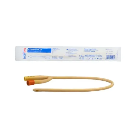 Cewnik Foley dwudrożny silikonowany 5-15ml rozmiar CH26 / G1763 / Intergos Cewnik Foley dwudrożny silikonowany 5-15ml rozmiar CH26 / G1763 / Intergos