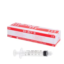 Strzykawka 3-częściowa 5ml koncentryczna końcówka Luer Lock op. 100 szt.