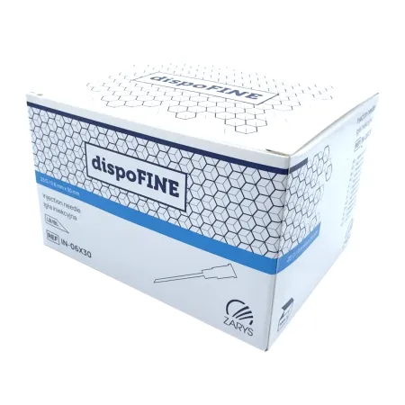 Igła iniekcyjna sterylna 23G 0,6x30mm 100 szt. dispoFINE / G1983 / Zarys Igła iniekcyjna sterylna 23G 0,6x30mm 100 szt. dispoFINE / G1983 / Zarys
