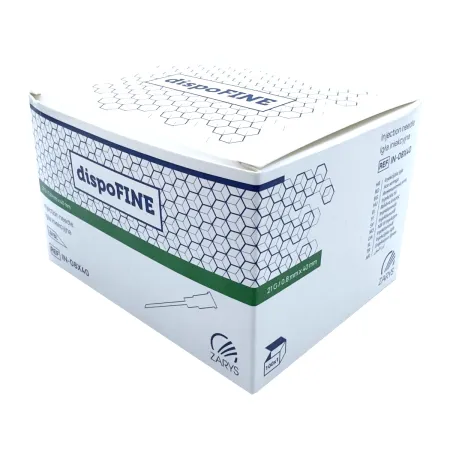 Igła iniekcyjna sterylna 21G 0,8x40mm 100 szt. dispoFINE / G1985 / Zarys