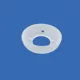 Pessar położniczy szyjki macicy Albis średnica 65mm 32/21mm silikonowy z perforacją transparentny / G2001 / ALBIS