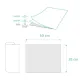 MedixPro PF serweta w rolce 50 odcinków z preforacją 33x50cm szara / G1927 / MedixPro